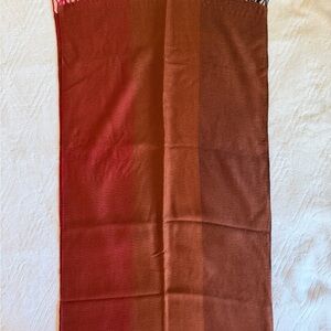 Thai Red and Brown Scarf